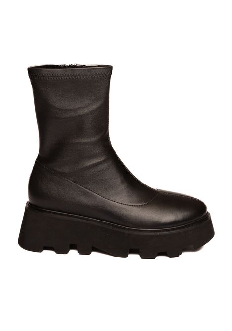 Black stretch compact boot UMA PARKER NEW YORK | 4160224NAPPA-NERO